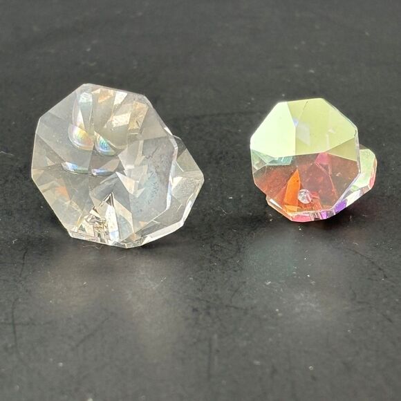 Collectible Crystal Oyster Figurines Clam Sea Ocean Coastal No Box - Picture 3 of 4